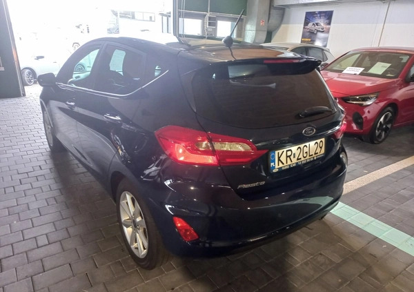 Ford Fiesta cena 49900 przebieg: 54100, rok produkcji 2018 z Sanok małe 154